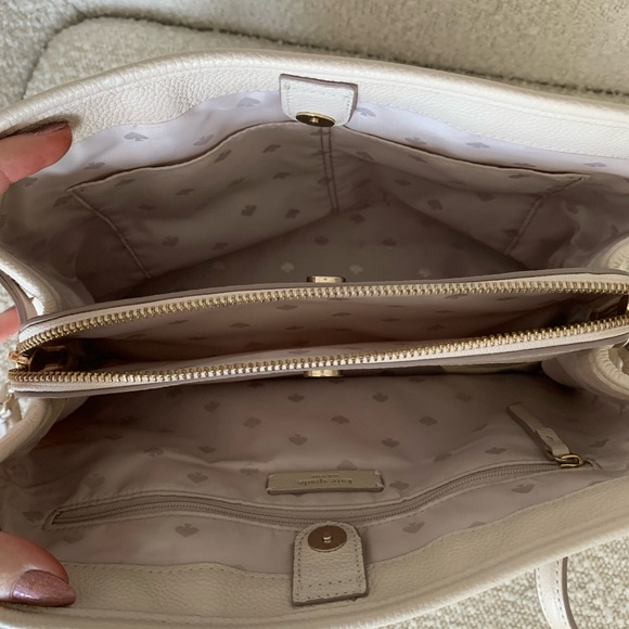 Kate Spade Striped Medium Satchel - Picture 3 of 4